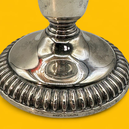 Vintage Birks Sterling Silver Hurricane Candleholder