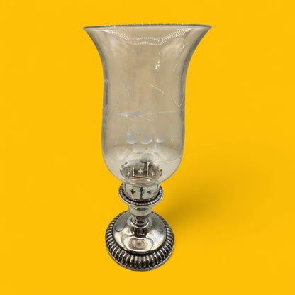 Vintage Birks Sterling Silver Hurricane Candleholder
