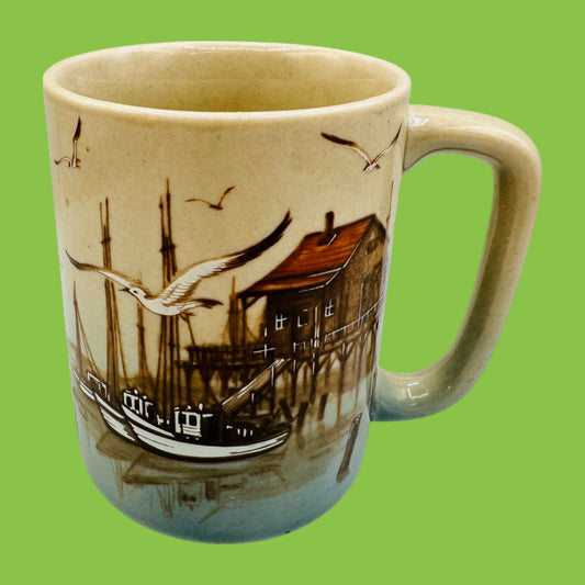 Otagiri Japan Fisherman’s Village Replacement Mug 1970's