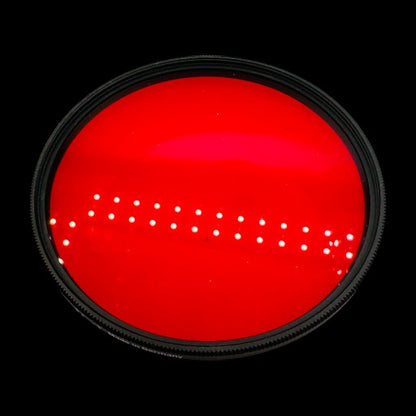 Heliopan Red 25 Lens Filter ES 77MM Filter / 8X -3 / Made in Germany - Photography