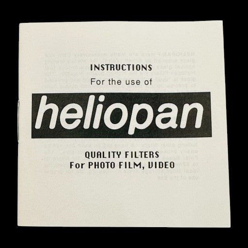 Heliopan Red 25 Lens Filter ES 77MM Filter / 8X -3 / Made in Germany - Photography