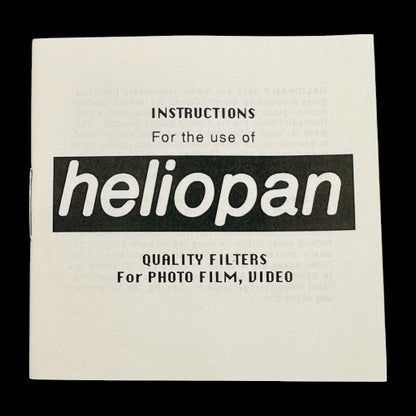 Heliopan Red 25 Lens Filter ES 77MM Filter / 8X -3 / Made in Germany - Photography