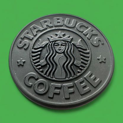 Set of 3 Vintage 1988 Starbucks Siren Rubber Coasters – Made in Canada
