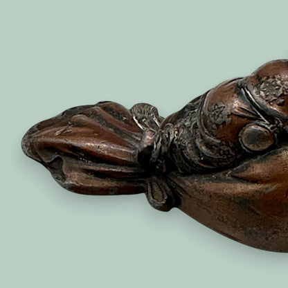 A Japanese Edo Period Bizen Figure of Hotei Mid 1850's