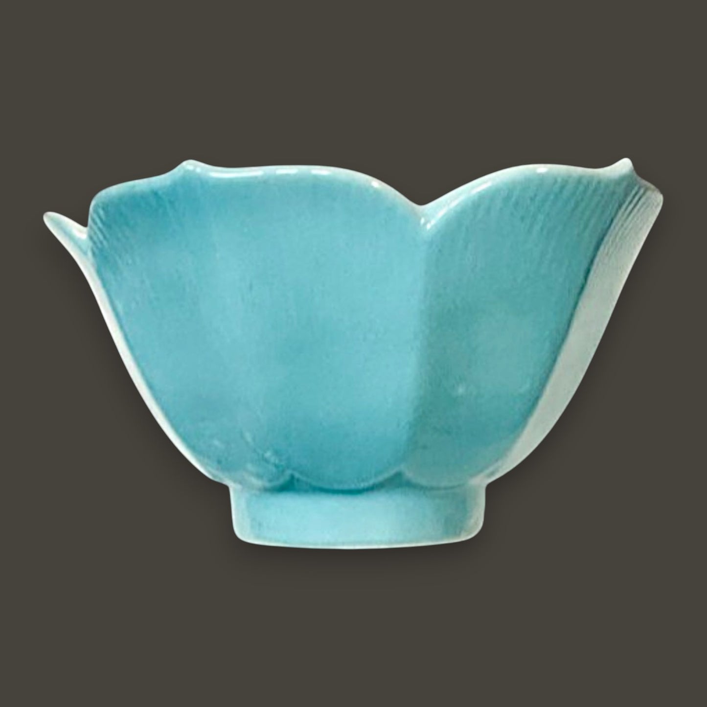 Vintage Japanese Lotus Rice Bowls Set of 6