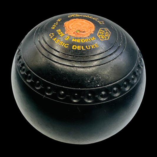 Vintage Henselite Lawn Bowls – Classic Deluxe Size 3 Medium