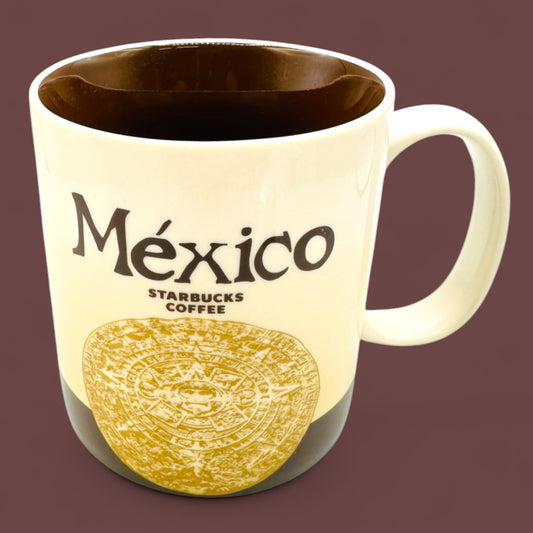 Starbucks Mexico Global Icon Collector Mug 2010 – 16 fl oz / 473 ml Replacement Mug
