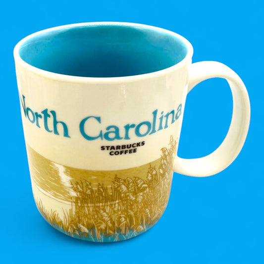 Starbucks North Carolina Collectors Series Mug 2009 – 16 fl oz / 473 ml Replacement Mug