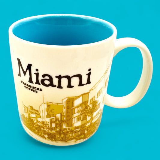 Starbucks 2009 Miami Global Icon Mug 16 fl oz / 473 ml Replacement Mug