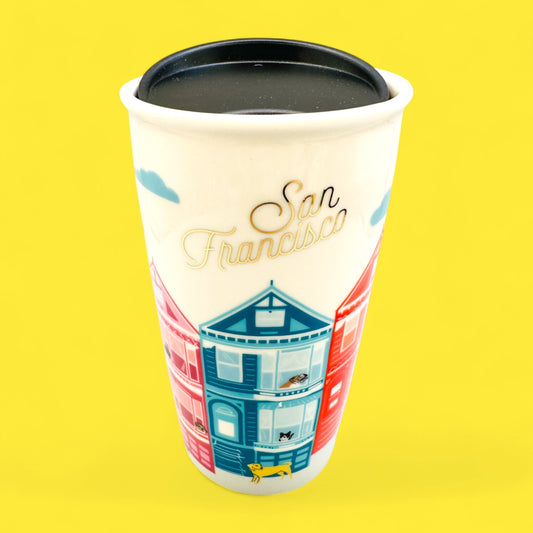 Starbucks San Francisco California Ceramic Travel Mug Replacement Mug