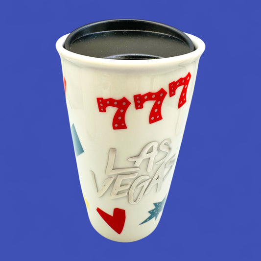 Starbucks Las Vegas 777 Double-Walled Ceramic Travel Tumbler