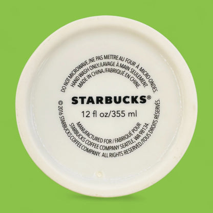 Starbucks 2016 Green Siren Logo Travel Mug 12 fl oz / 355 ml Replacement Mug