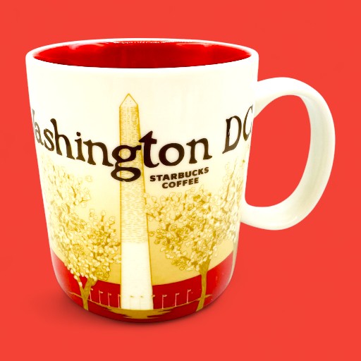 Starbucks Vintage Washington DC Global Icon Mug – Replacement Mug