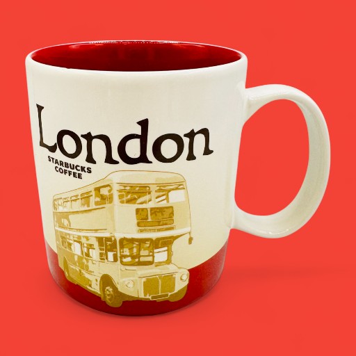 Starbucks Vintage London England Global Icon Mug – Replacement Mug