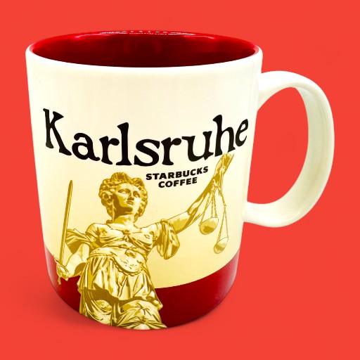 Starbucks Vintage Karlsruhe Germany Global Icon Mug Replacement Mug