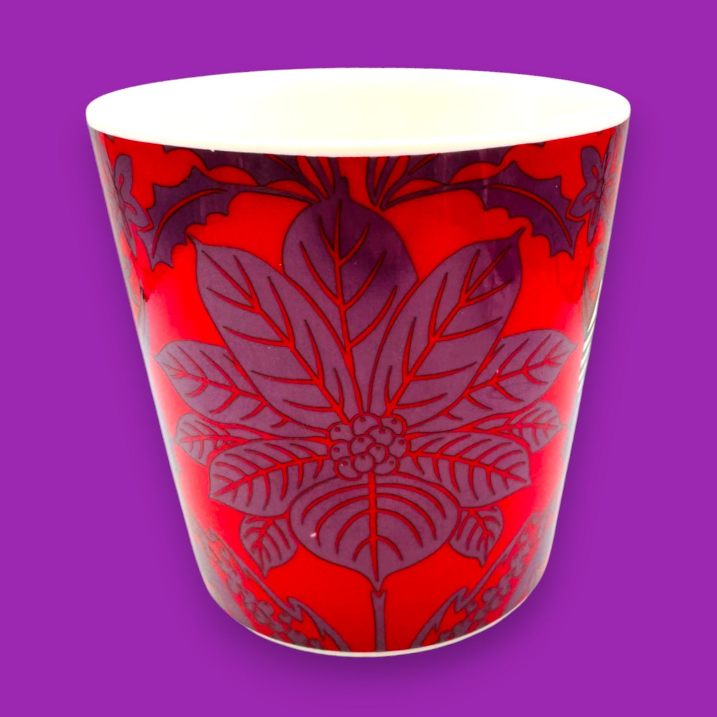 Starbucks Red Holly Seasonal Replacement Mug 2017 Collectible Ceramic Cup