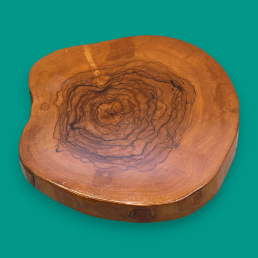 Vintage Crosscut Wood Slice Slab Cutting Board