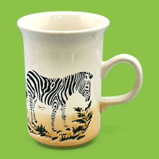 Vintage Zebra Replacement Mug by Churchill – Coffee Tea Cup, Made in England