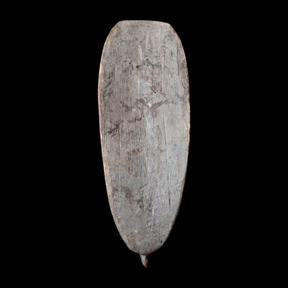 Papua New Guinea Antique Canoe Prow Human Bird Sepik Carving