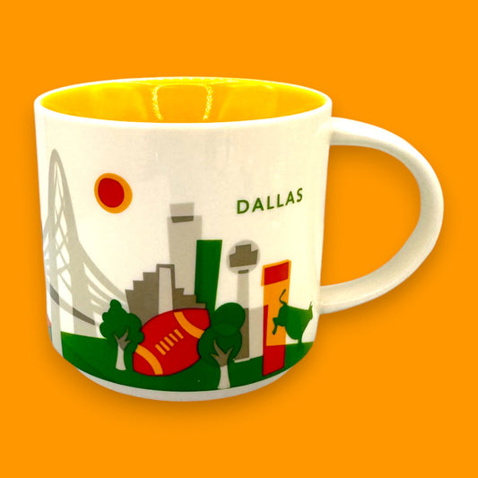 Starbucks Dallas Texas “You Are Here Collection” – Collectible Replacement Mug