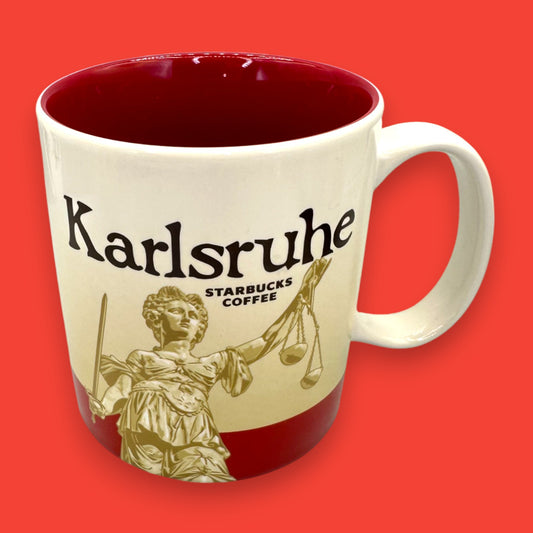 Starbucks Vintage Karlsruhe Germany Global Icon Mug Replacement Mug