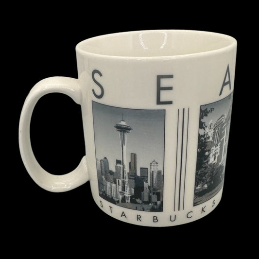 Starbucks Vintage Seattle  Mug – 2003 City Scenes Barista Series Replacement Mug