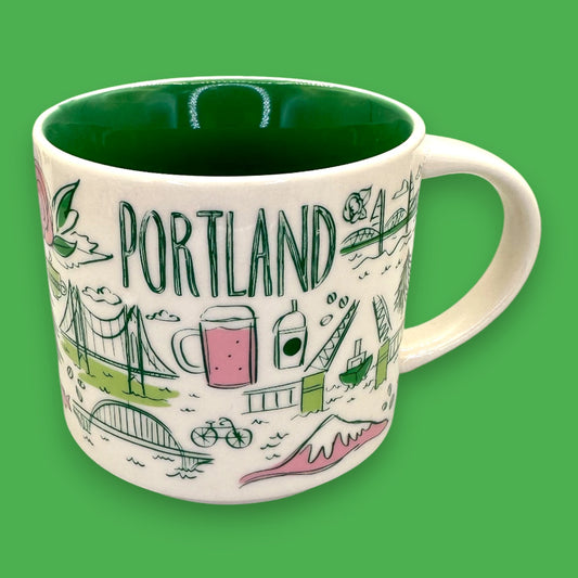 Starbucks Portland Been There Series Ceramic Coffee Mug Replacement Mug