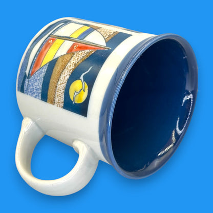 Vintage Sailboat Themed Mug – Otagiri Japan Replacement Mug