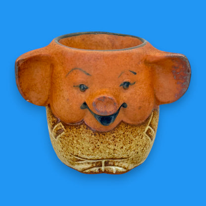 Ceramic Pig Egg Cup – Vintage Japanese Made Replacement Mug