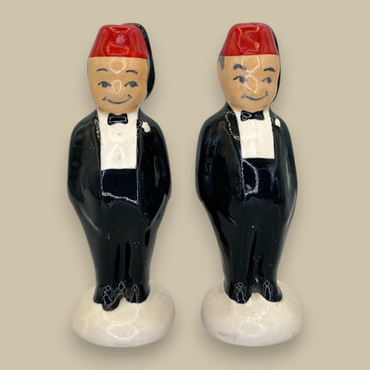 Vintage Shriner Salt & Pepper Shakers - RARE