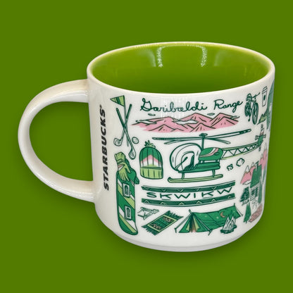 Starbucks Whistler BC Been There Series Replacement Mug