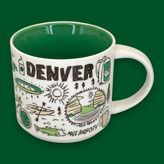 Starbucks Denver Colorado Been There Series Replacement Mug