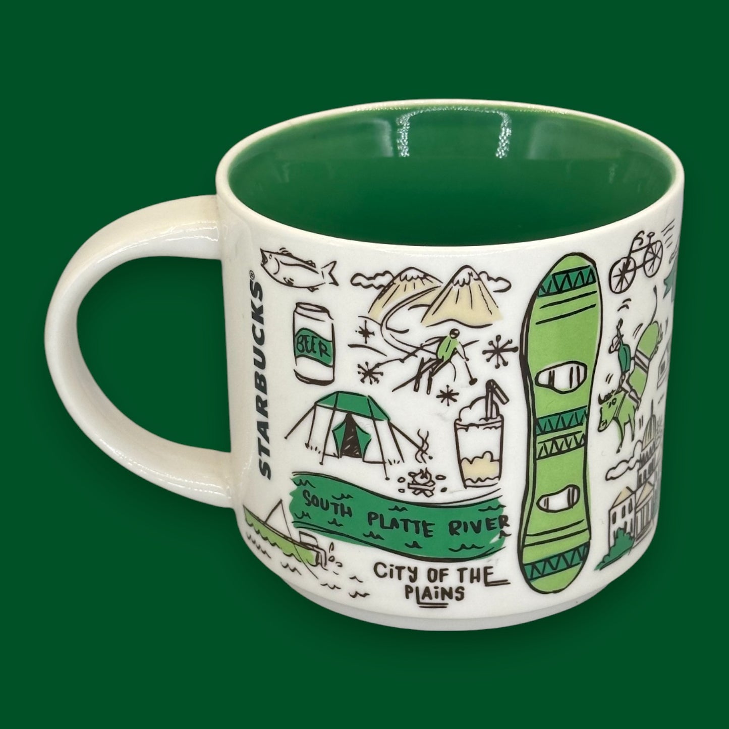 Starbucks Denver Colorado Been There Series Replacement Mug