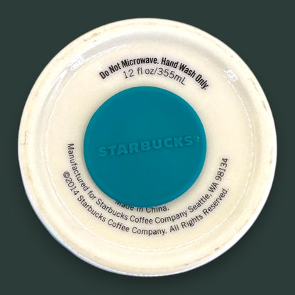 Starbucks Hawaii Ceramic Travel Mug - Hawaiian Islands - Replacement Mug 12 fl/oz