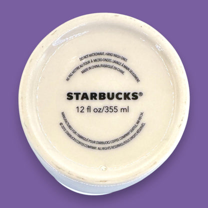 RARE Starbucks Illustrated Mermaid  Ceramic Travel Mug - Replacement Mug 12 fl/oz