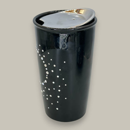 Starbucks Swarovski Crystal Black Travel Tumbler Mug Limited Edition - Replacement Mug 12 fl/oz