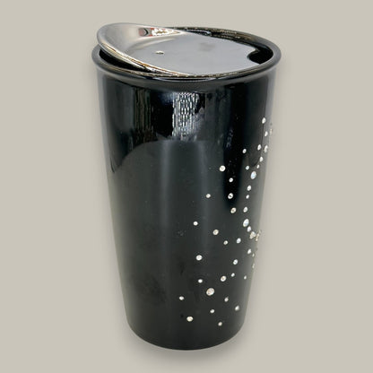Starbucks Swarovski Crystal Black Travel Tumbler Mug Limited Edition - Replacement Mug 12 fl/oz