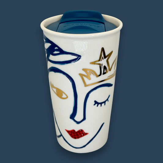 Starbucks 2016 Anniversary Siren Ceramic Tumbler Pitch - Replacment