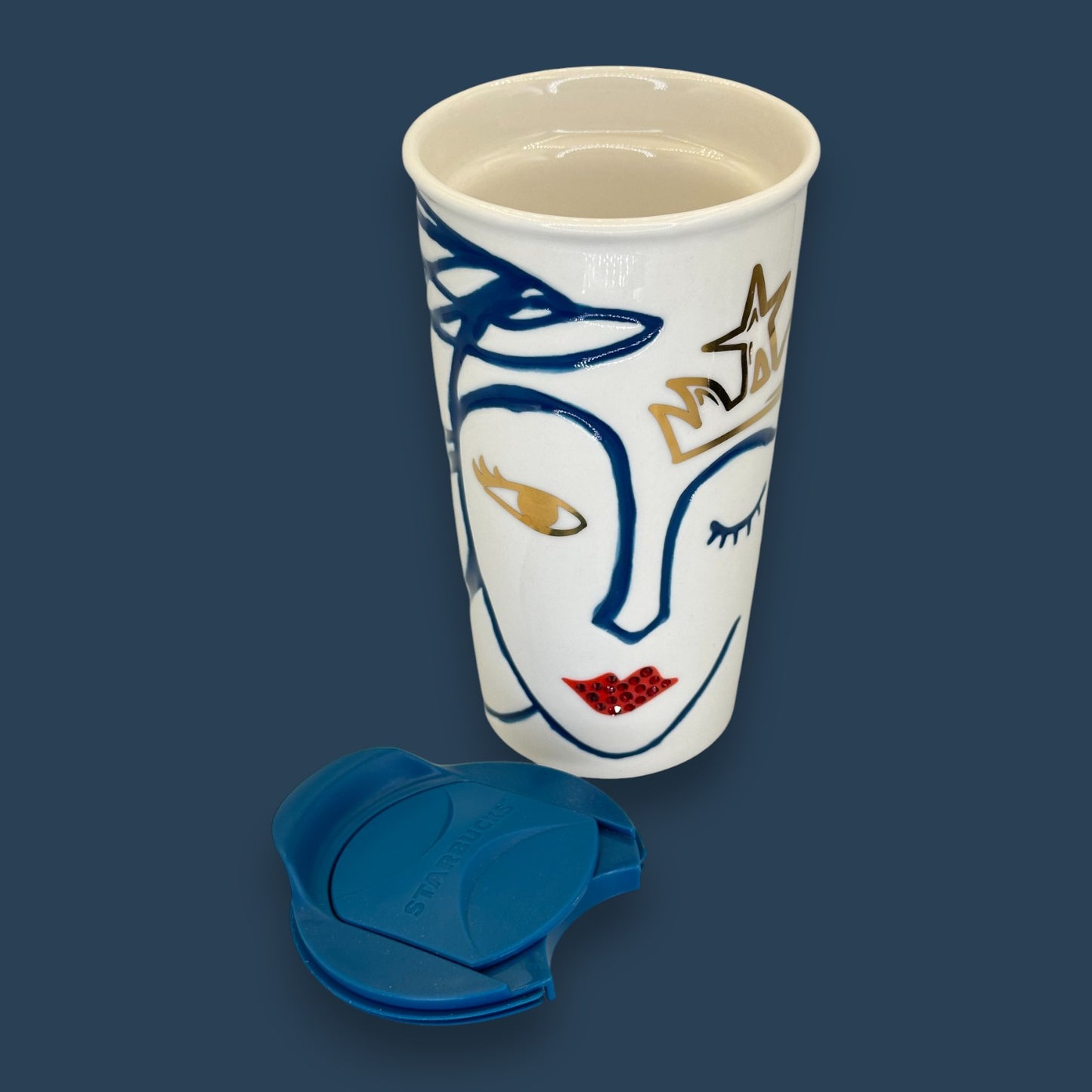 Starbucks 2016 Anniversary Siren Ceramic Tumbler Pitch - Replacment