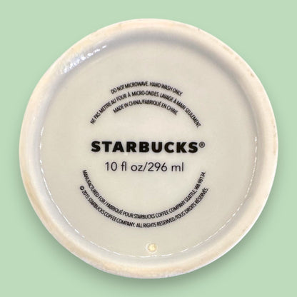Starbucks "Best Day Ever" Confetti Ceramic Traveler Tumbler Pitch - Replacement