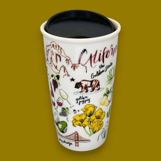 Starbucks 2016 California State Landmarks Travel Mug