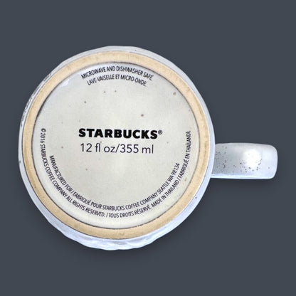 Starbucks Artisan Siren Mermaid Tail Relief Coffee Mug