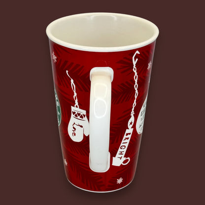 Starbucks Holiday Cheer Collector Mug Limited Edition 2009 Bone China Seasonal