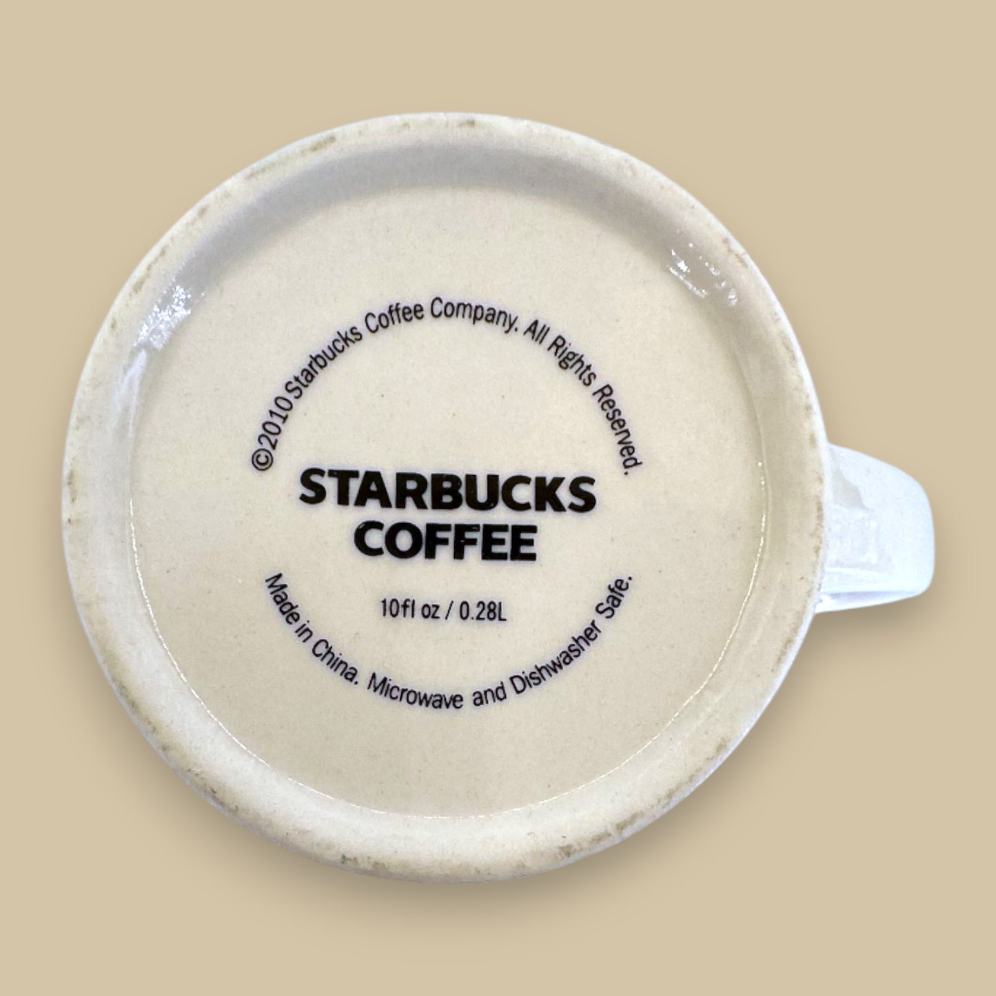 Starbucks Vintage 2014 Christmas Blend Seasonal Replacement Mug