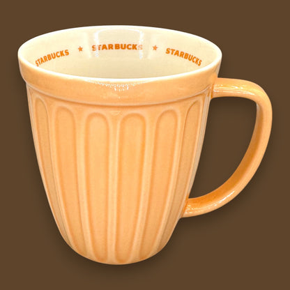 Starbucks Orange / Peach Ceramic Mug 2006 - Replacement Mug