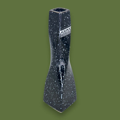 Black Japanese Vase – Kyoei Japan Twisted Ceramic Flower Vase