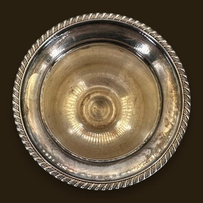 Vintage Toothpick Holder - Eales 1779 Silver Plated Lion Head Handle Miniature Champagne Bucket