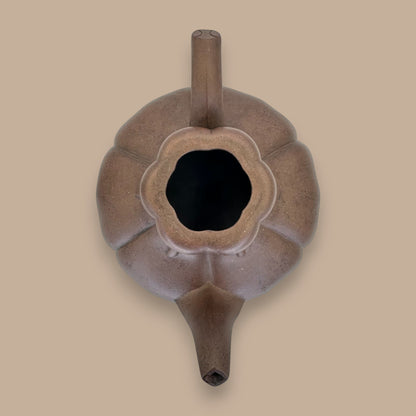 Chinese Yixing Zisha Clay Gourd Teapot with Lid - Antique China Teapot