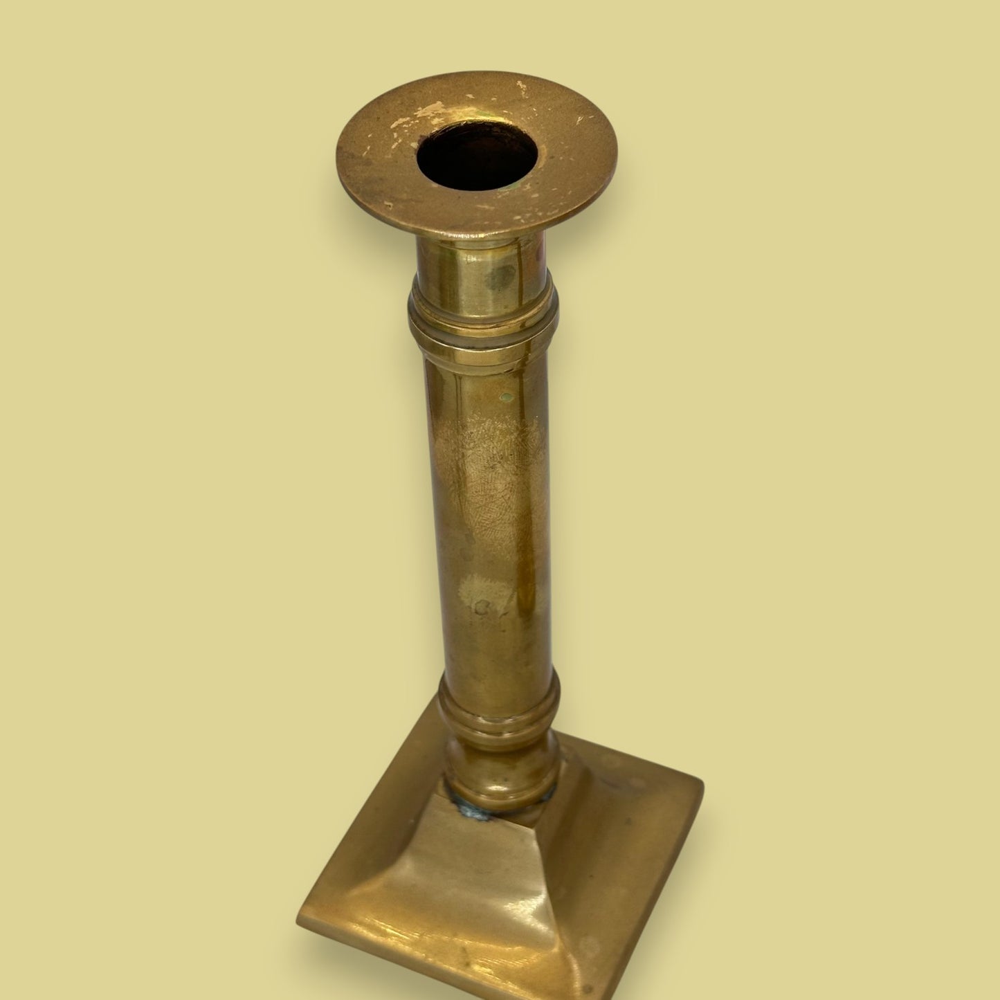 Pair of Vintage Brass Candlestick Holders – Elegant Taper Candle Stands