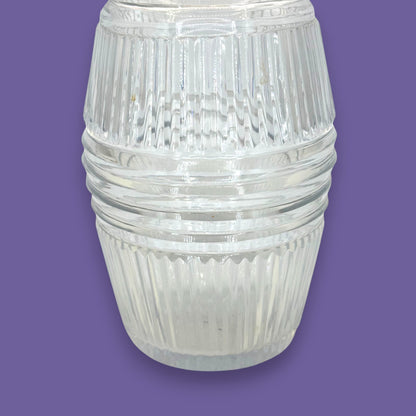 Georgian or Regency Cut Glass Spirit Decanter – Cut & Polished Pontil Barware
